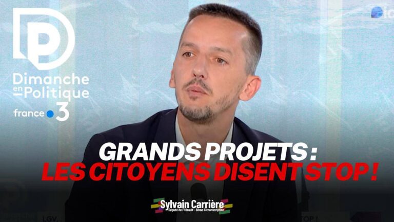 Grands projets : les citoyens disent stop!