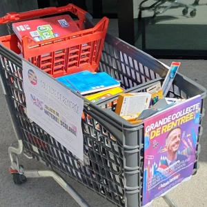 Solidarité : Collecte de fournitures scolaires à Juvignac